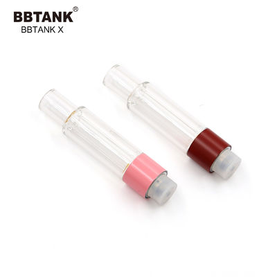 1.2ml 55mm CBD 오일 전체 세라믹 전자담배 카트리지는 모든 510 배터리에 적합합니다.