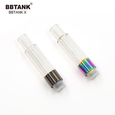 1.2ml 55mm CBD 오일 전체 세라믹 전자담배 카트리지는 모든 510 배터리에 적합합니다.