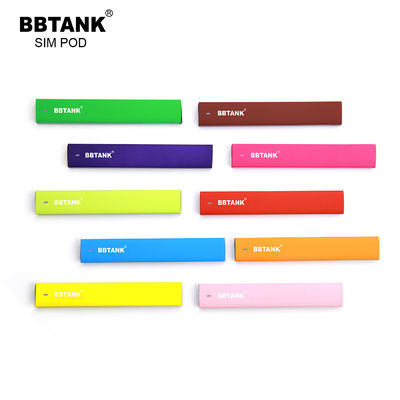 OEM 포드 시스템 CBD 펜 BBTANK 일회용 전자담배 포드 1ml 0.5ml 세라믹 코일 전자담배 펜