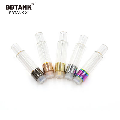 유리 탱크를 가진 1.0ml 세라믹 기름 카트리지 510 실 CBD 기름 전자담배 펜