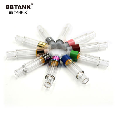 유리 탱크를 가진 1.0ml 세라믹 기름 카트리지 510 실 CBD 기름 전자담배 펜