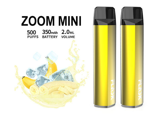 순수한 풍미 2.0ml 350mAh 꼬투리 시스템 장치 500 퍼프 처분할 수 있는 전자담배