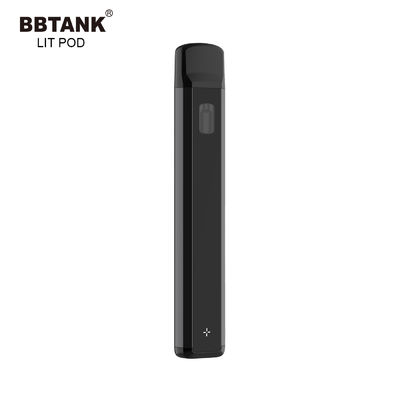 충전식 배터리 세라믹 코일 1.0ml cbd 오일 일회용 전자담배 포드 장치