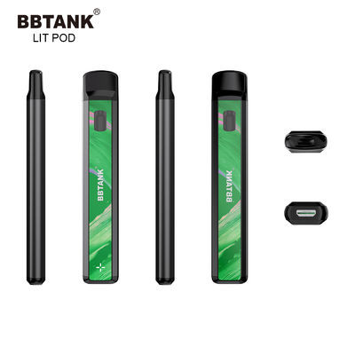 1gram THC 처분할 수 있는 전자담배 장치, 재충전용 CBD 처분할 수 있는 전자담배 지팡이