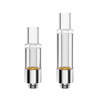 2.2ohm 유리제 기름 카트리지, 0.8G 순수한 세라믹 전자담배 카트리지