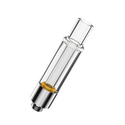 2.2ohm 유리제 기름 카트리지, 0.8G 순수한 세라믹 전자담배 카트리지