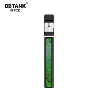침을 뱉는 D8 연기 꼬투리 장비 없음, 1.0ml 처분할 수 있는 꼬투리 기화기