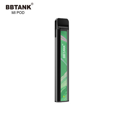 침을 뱉는 D8 연기 꼬투리 장비 없음, 1.0ml 처분할 수 있는 꼬투리 기화기