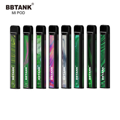침을 뱉는 D8 연기 꼬투리 장비 없음, 1.0ml 처분할 수 있는 꼬투리 기화기