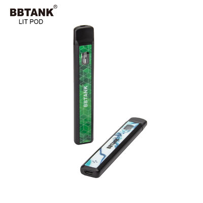 금속 막힘 CBD 처분할 수 있는 전자담배 장치 세륨 건강한 E Cig 없음