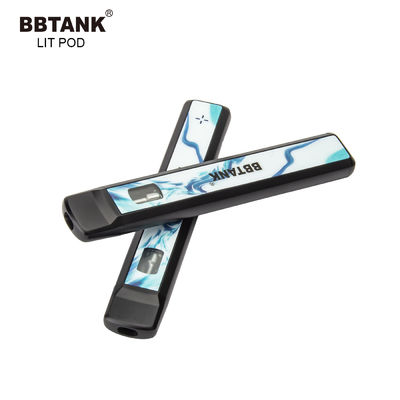 전체 그램 530mAh 슬림 델타 10 일회용 전자담배 펜 세라믹 코일
