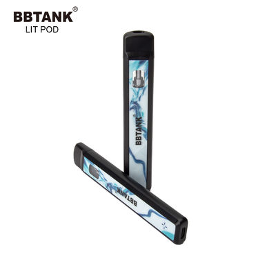 Delta 8 cbd thc 두꺼운 오일 세라믹 1.0ml 탱크 충전식 일회용 전자담배 포드 장치