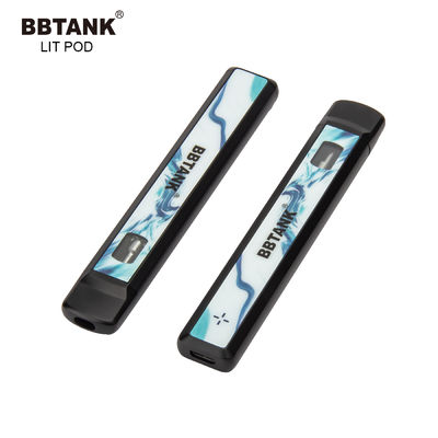 전체 그램 530mAh 슬림 델타 10 일회용 전자담배 펜 세라믹 코일