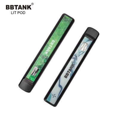 Delta 8 cbd thc 두꺼운 오일 세라믹 1.0ml 탱크 충전식 일회용 전자담배 포드 장치