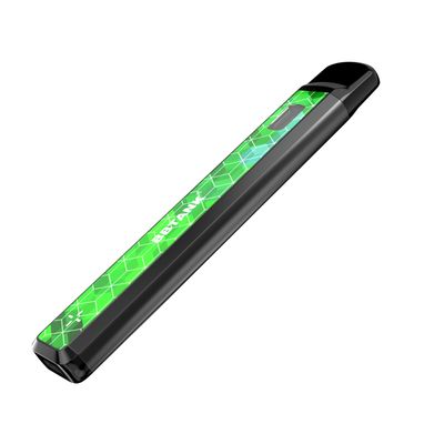 슬림 1.0ml THC 오일 순수 세라믹 전자담배 카트리지 스테인레스 스틸