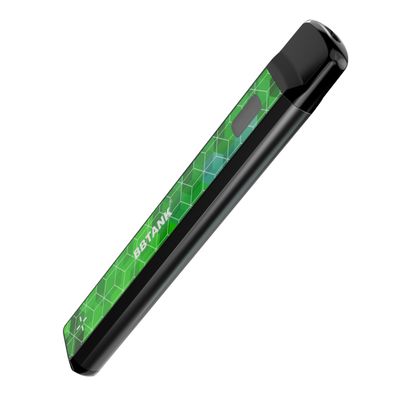 세라믹 코일 순수한 맛 1.0ml 델타 8 두꺼운 오일 빈 충전식 일회용 전자담배 포드 장치