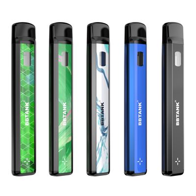 스크 일회용은 장치 BBTANK 350mAh 재충전이 가능한 배터리 소진을 기화시키고 카트리지를 기화시킵니다