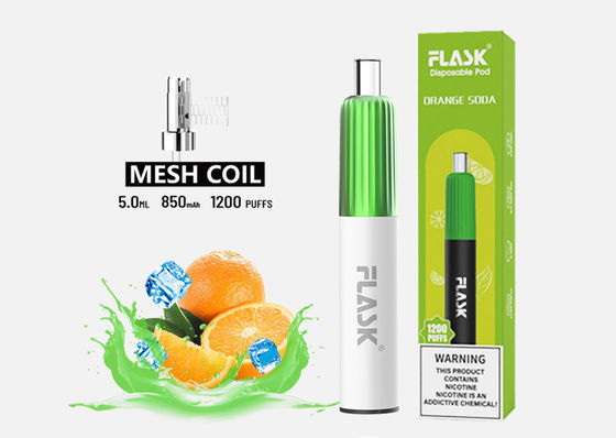 OEM 304SS 5g 일회용 맛을 낸 기화기 펜 포드 시스템