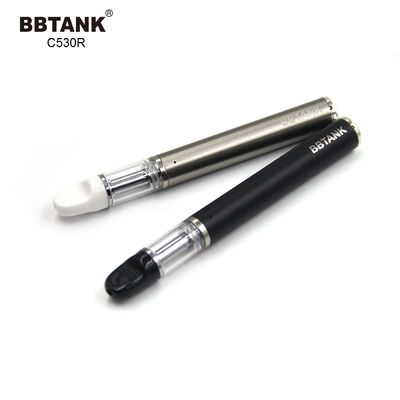 Wickless CBD 처분할 수 있는 전자담배 장치 530mah 재충전용 전자담배 펜