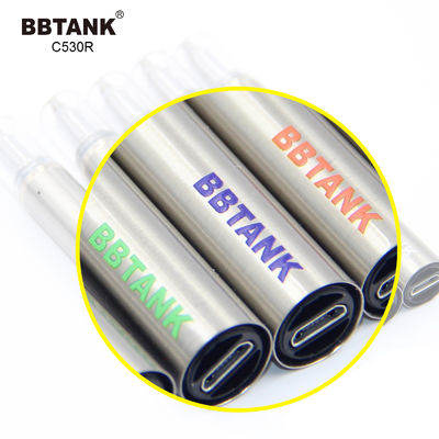 처분할 수 있는 0.8ml CBD 기름 510 실 전자담배 펜 새는 경량 없음