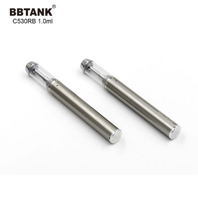 1.5ohm 두꺼운 기름 전자담배 카트리지, 0.5ml 연기가 나는 증기 담배