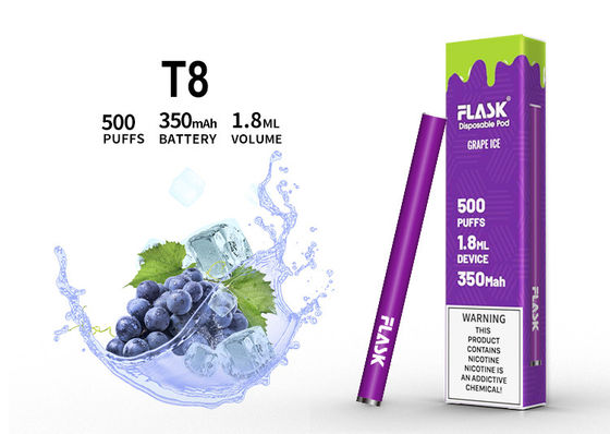 면 코일 1.8ml 휴대용 전자 담배 1.5oHM 전자담배 펜 스틱