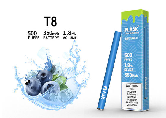 면 코일 1.8ml 휴대용 전자 담배 1.5oHM 전자담배 펜 스틱