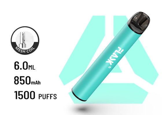 F900 P6 Great AirFlow 일회용 전자담배Pen 1500puffs 나선형 메쉬 배터리 850Mah