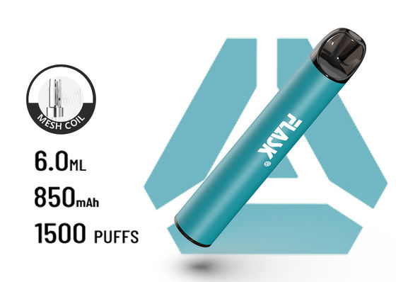 F900 P6 Great AirFlow 일회용 전자담배Pen 1500puffs 나선형 메쉬 배터리 850Mah