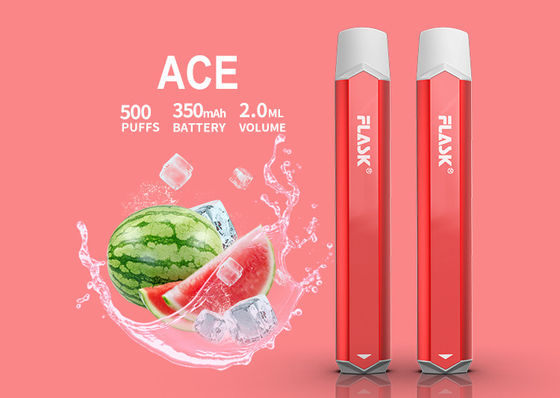 500puffs 350mAH E 담배 기화기 Smok Nic 소금 장치 Aluminuim 합금