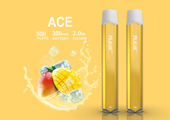 500puffs 350mAH E 담배 기화기 Smok Nic 소금 장치 Aluminuim 합금