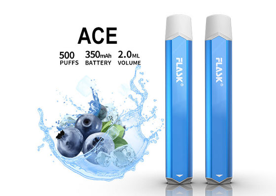 일회용 50mg 니코틴 전자 증기 담배 비 재충전용