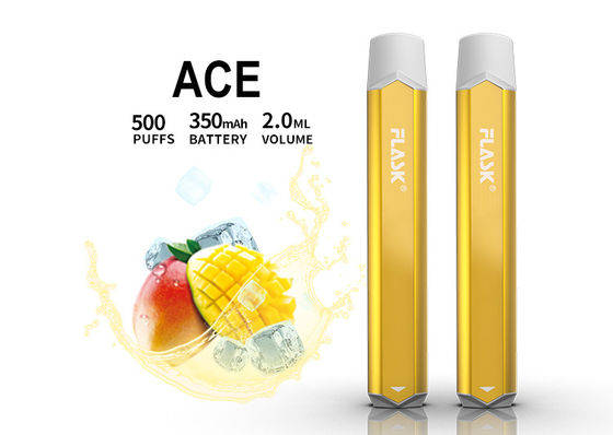일회용 50mg 니코틴 전자 증기 담배 비 재충전용
