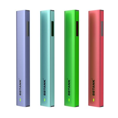 누출 방지 1.25ohm THC 일회용 전자담배 장치 1.0ml 일회용 포드 기화기