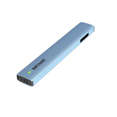 세라믹 중핵을 가진 편평한 1ML THC 처분할 수 있는 전자담배 장치 CK 증명서