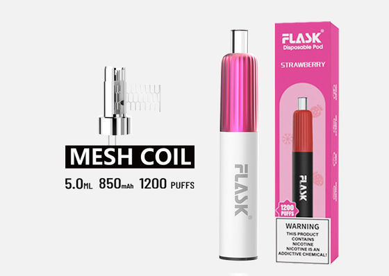 20mg 니코틴 맛 기화기 펜, 850mAh 전자 담배 증기