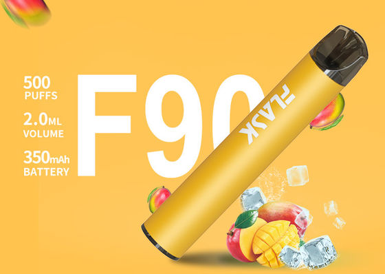 세륨 350mah 처분할 수 있는 전자담배 꼬투리 장치, 500puff 전자 액체 담배