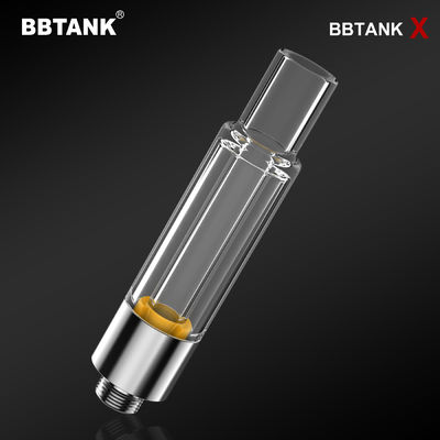 Delta 10 유리제 오일 카트리지, 0.3ml 라이브 수지 대마초 전자담배 카트리지