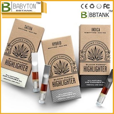 FCC 수제 CMYK는 CBD 전자담배 펜을 위한 포장 상자를 접습니다