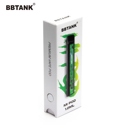로고와 본을 가진 전자담배 펜 포장 상자를 각인하는 주문을 받아서 만들어진 178mm