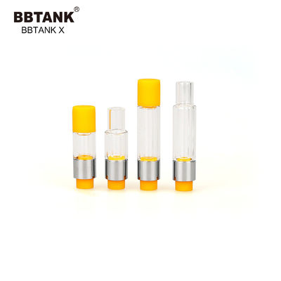 0.5ml 510 스레드 석영 유리 오일 카트리지 내열성