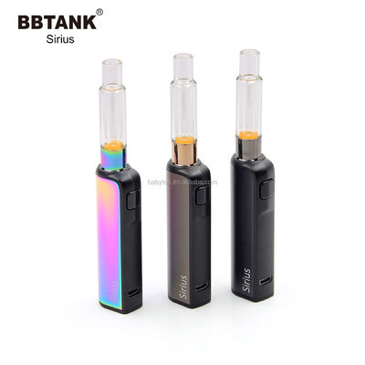 0.5ml 510 스레드 석영 유리 오일 카트리지 내열성