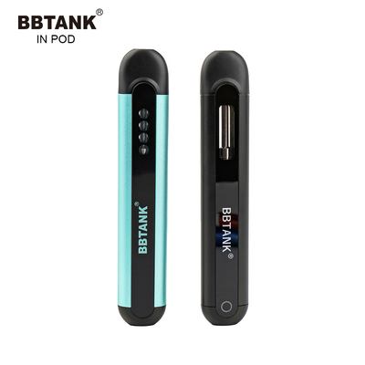 Delta 8 Delta 10 2ml 충전식 일회용 Vape 장치 세라믹 코일