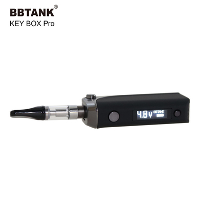 관례 2.6v 4.8v 510 E Cig 배터리 OLED 디스플레이 650mAh 리튬 배터리