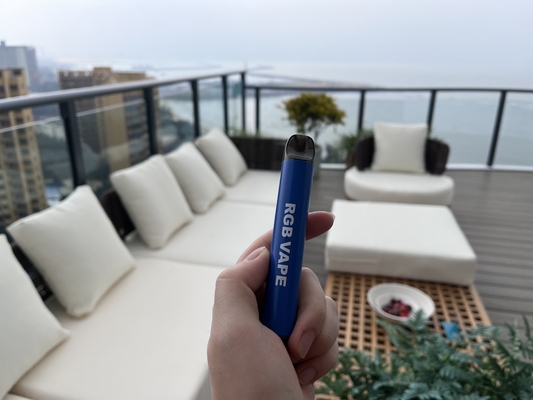RGB 메 코일 6 밀리람베르트 일회용은 포드 장치 850 mah 건강한 Ｅ 여송연을 기화시킵니다