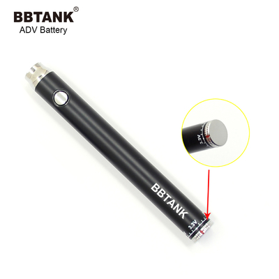 510개 Ｅ 여송연 배터리 버튼은 재충전이 가능한 조정가능한 전압 BBTANK ADV 510 배터리를 미리 가열합니다