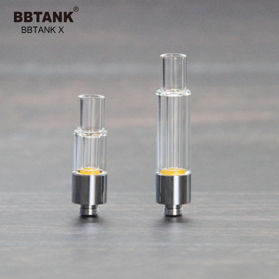 BBTANK 공장 도매 원래 가득 찬 유리 카트리지 0.5 밀리람베르트 1.0 2.0 그램, 510개 스레드, 적당한 넓은 범위 점도유