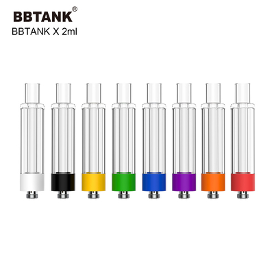 BBTANK 공장 도매 원래 가득 찬 유리 카트리지 0.5 밀리람베르트 1.0 2.0 그램, 510개 스레드, 적당한 넓은 범위 점도유