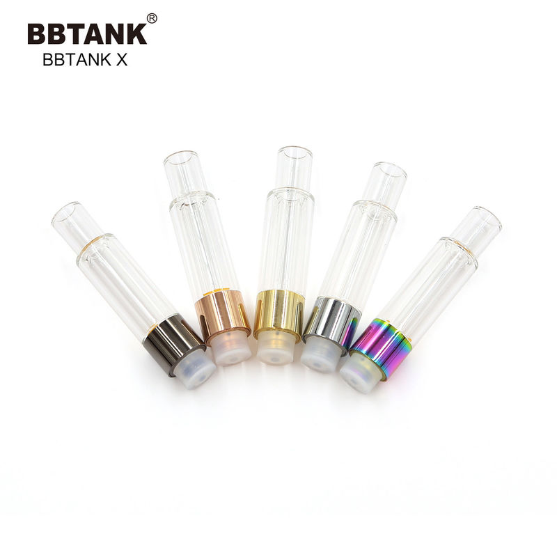 유리 탱크를 가진 1.0ml 세라믹 기름 카트리지 510 실 CBD 기름 전자담배 펜